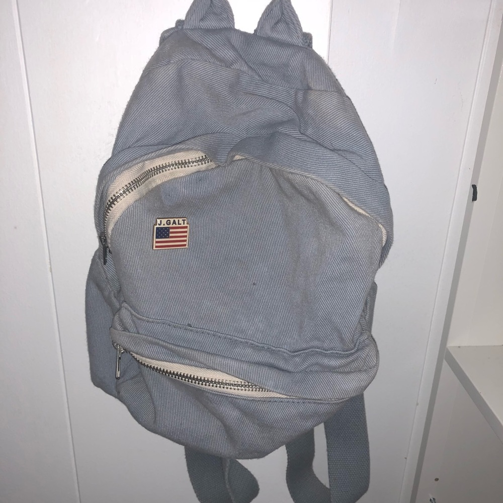 NEED GONE!! Light blue mini backpack!!
